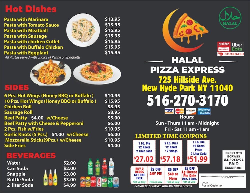 Halal Pizza Express Cheese