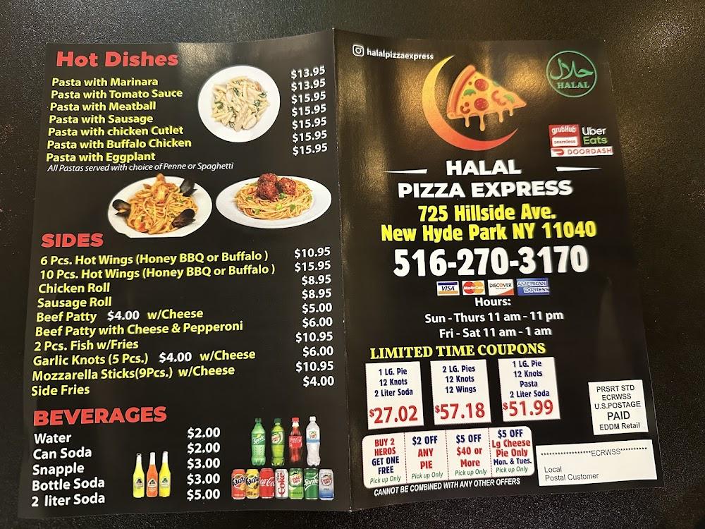 Halal Pizza Express Menu image 3